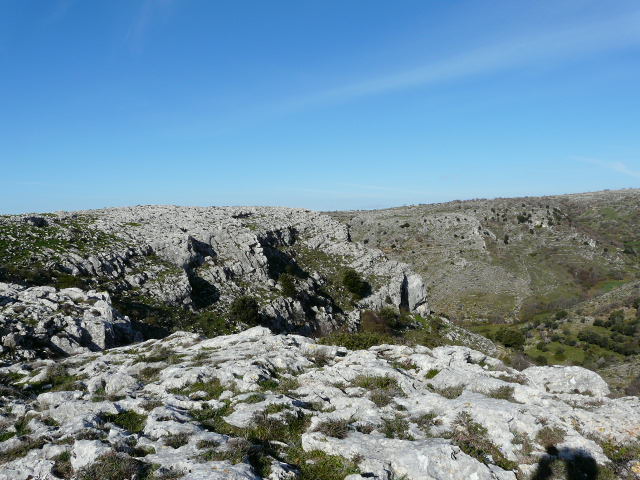 Monte Ividori con valle di Vituro...e vista sul Tavoliere